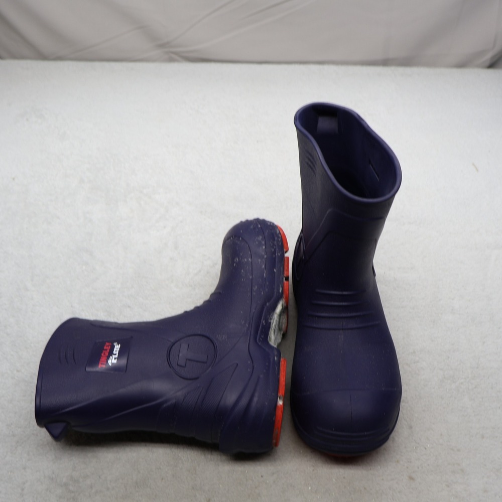 Tingley Flite Unisex M7 W9 Rain Boots Blue Waterproof Utility Slip Resistant